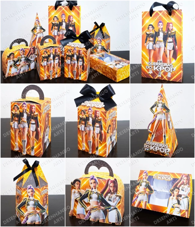 ARQUIVO DE CORTE GUERREIRAS DO K-POP GOLDEN