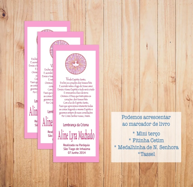 Marcador página de crisma