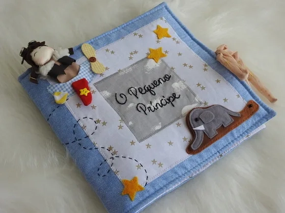 Livro em Tecido o Pequeno Príncipe - Chamar Chat