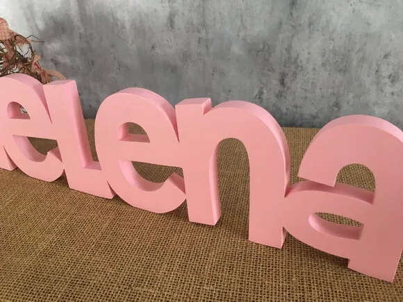 Letras de MDF -Nomes Linha CH