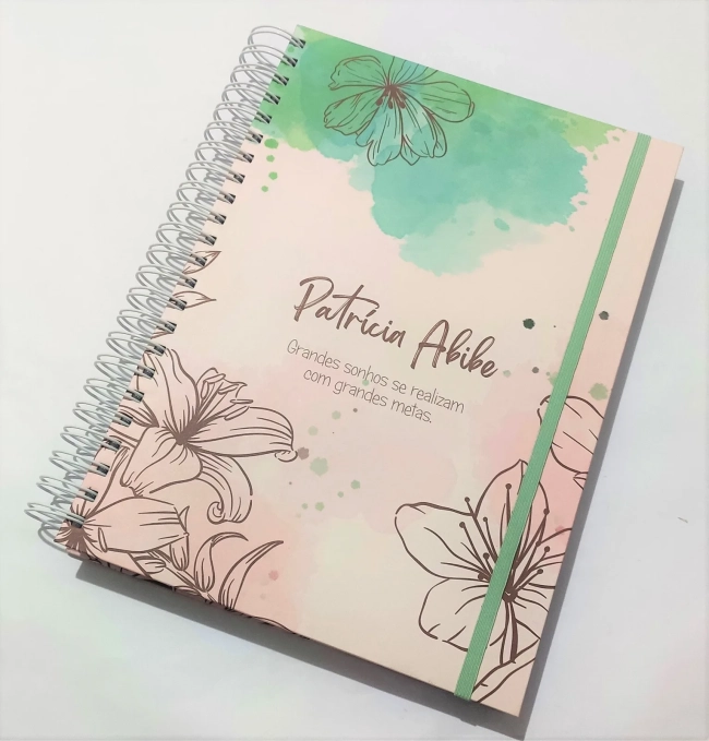 Caderno A4 - 21x29,7 cm - Personalizado