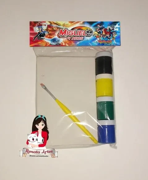 Kit Pintura Personalizado Beyblade