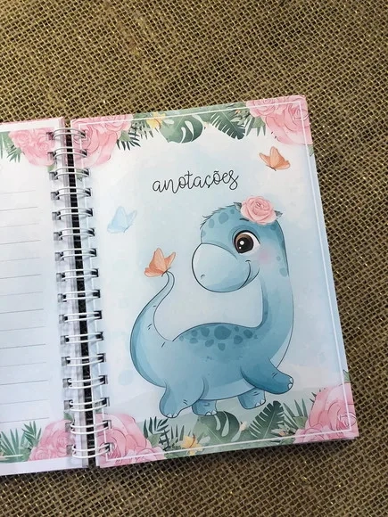 Caderneta de Saúde / Vacinação Personalizada - Dinossauro