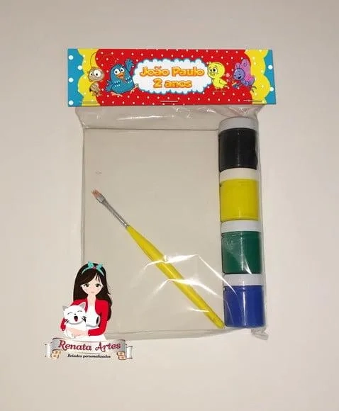 Kit Pintura Personalizado Galinha Pintadinha 2