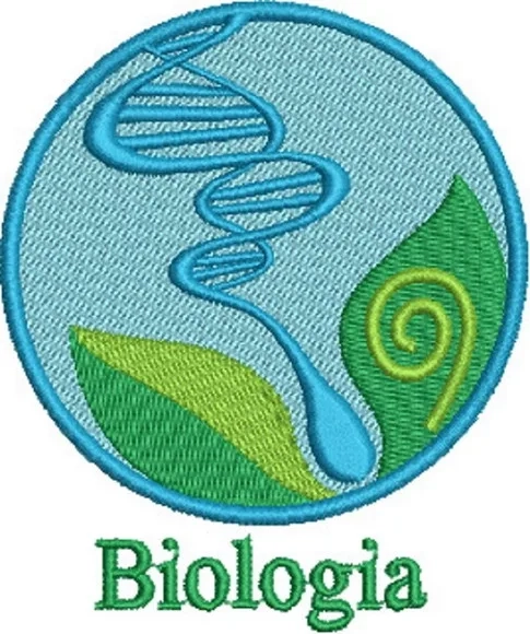 Matriz de Bordado Símbolo Biologia