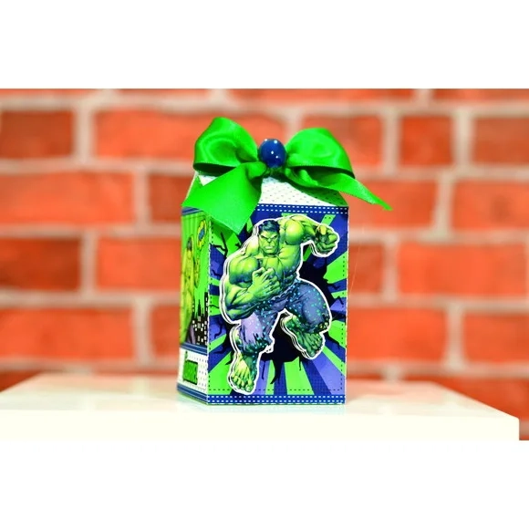 Kit 60 Lembrancinhas Hulk