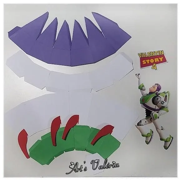 Foguete do Buzz Lightyear - Envio Desmontado