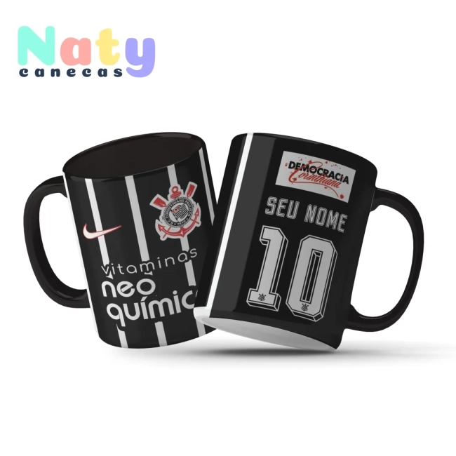 Caneca Personalizada Futebol Corinthians