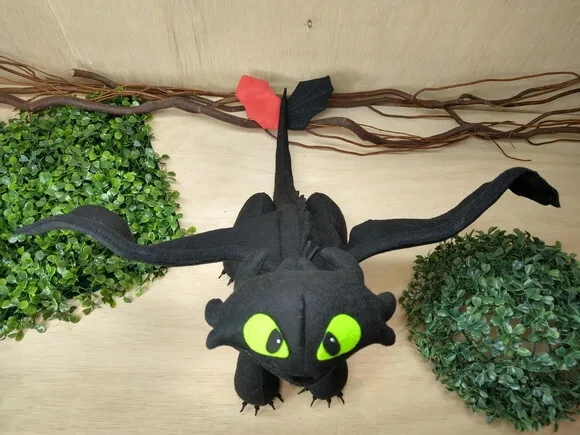 Dragão Banguela de Feltro ( Como Treinar seu Dragão)
