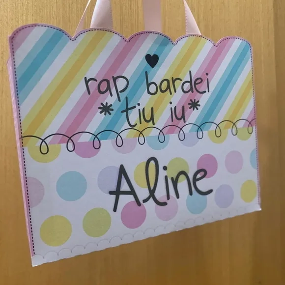 Sacolinha 14,5x18,5x6,5 Aniversário Flork