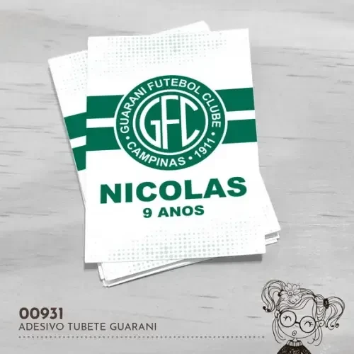 Adesivo Tubete Guarani - 00931