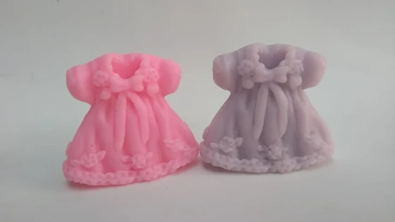 Lembrança sabonete perfumado vestido