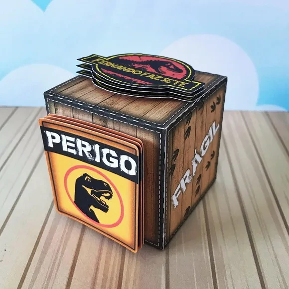 Kit 30 Lembrancinhas Jurassic Park
