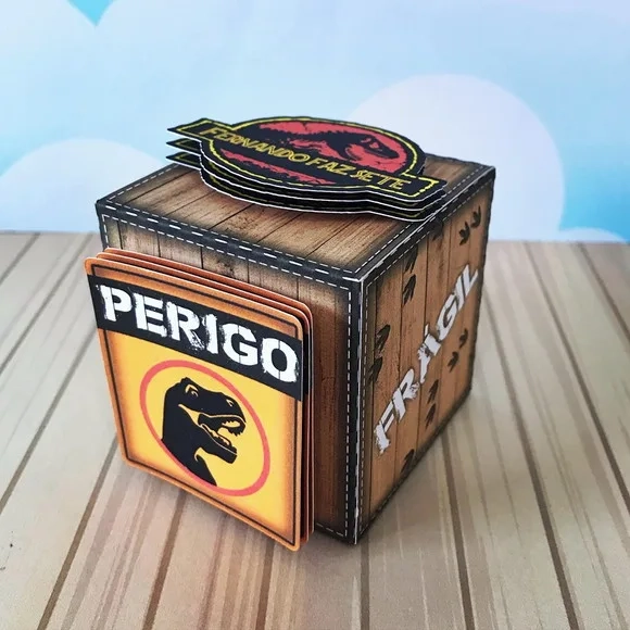 Kit 30 Lembrancinhas Jurassic Park