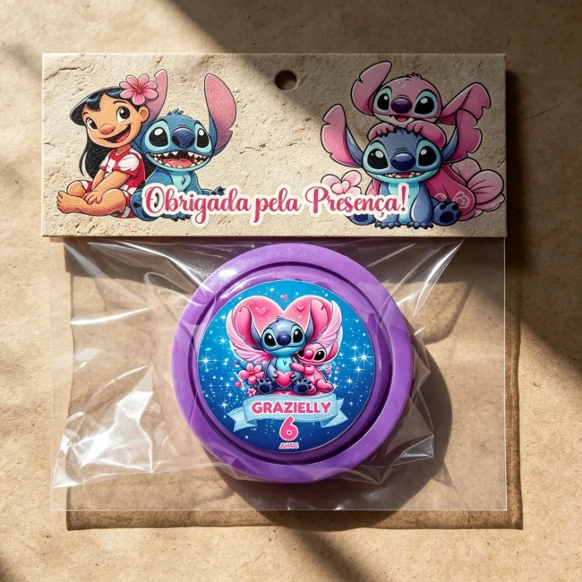 Iô iô Personalizado para lembrancinhasLillo e Stitch