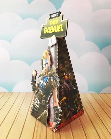Kit 60 Lembrancinhas Fortnite