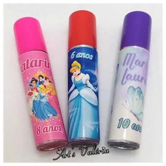 Brilho Labial Personalizado - Cor da Tampa Variada.