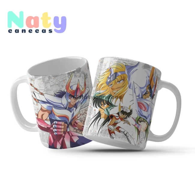 Caneca Personalizada  Cavaleiros do Zodíaco