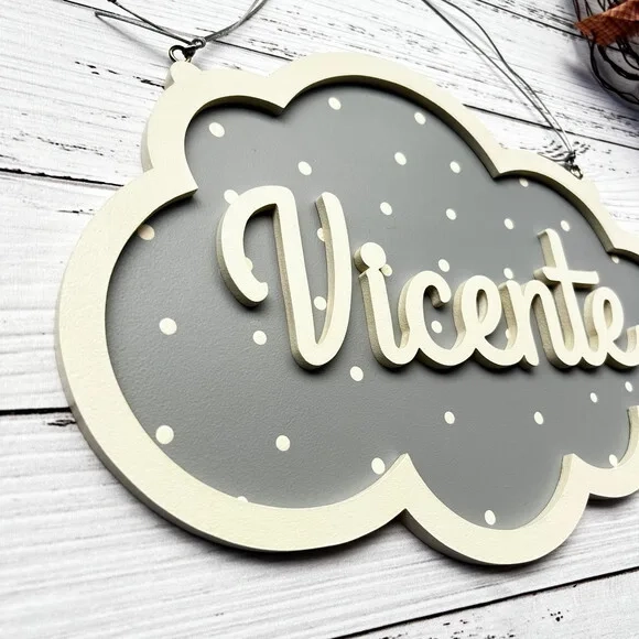 Porta de Maternidade Nome Composto - Decoração Bebê