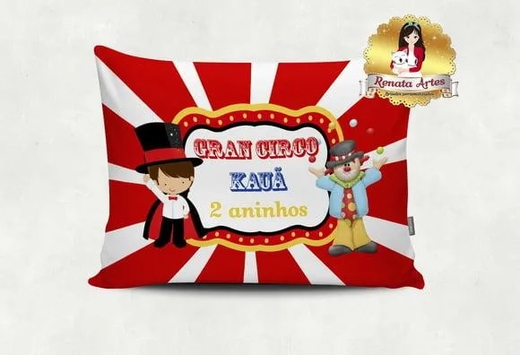Almofada Personalizada Circo