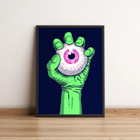 Quadro Olho na Mão 73