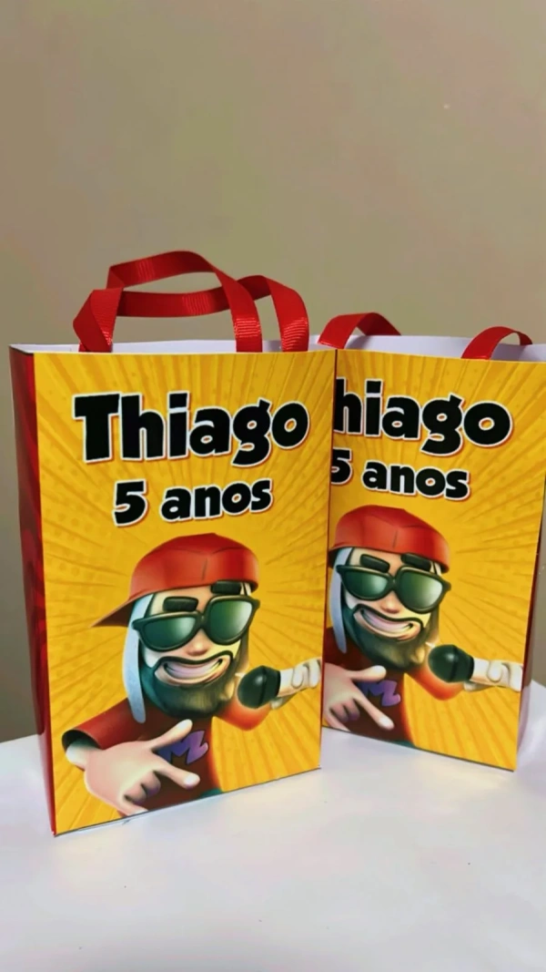 Sacolinhas Personalizada Mussa Lembrancinhas Para Aniversário