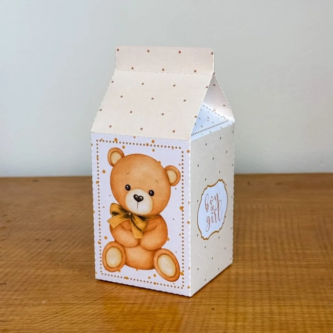 PEGUE E MONTE - Kit Festa CHA DE BEBE URSINHO NEUTRO Decoração de Festa | Lembrancinhas | Aniversário | Personalizados