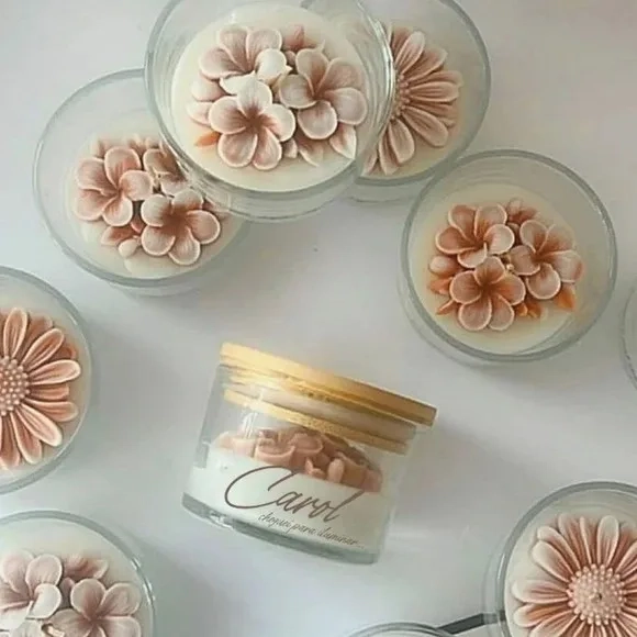 Lembrancinha de Vela Jasmim