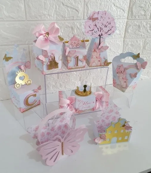 Kit 60 Lembrancinhas Jardim Encantado