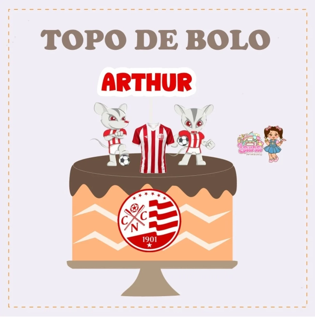 Kit Festa Só Um Bolinho NÁUTICO - Decoração de Festa