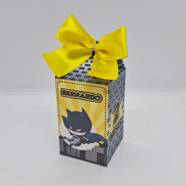 PEGUE E MONTE - Kit Festa BATMAN BABY - Decoração de Festa - Caixinhas Personalizadas
