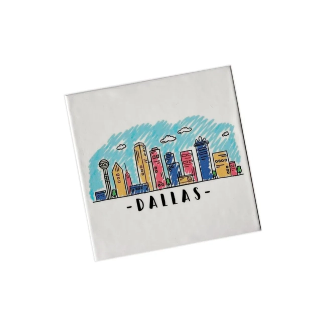 Imã Decorativo Lembrança - Dallas Texas