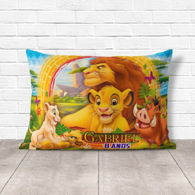 Almofada Personalizada lembrancinhas do Rei Leão