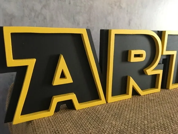STAR WARS - Nomes em MDF