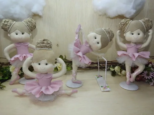 Kit bailarinas de feltro