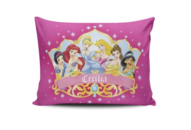 Almofadinha personalizada princesas