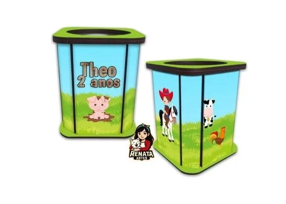 Porta Lápis Fazendinha