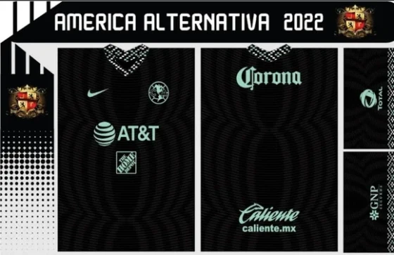 Vetor Da Camisa Do America Alternativa 2022