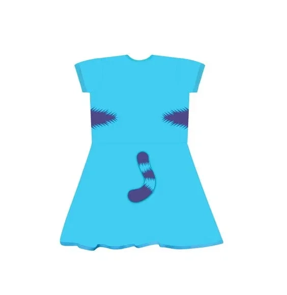 Vestido Infantil Gatuno