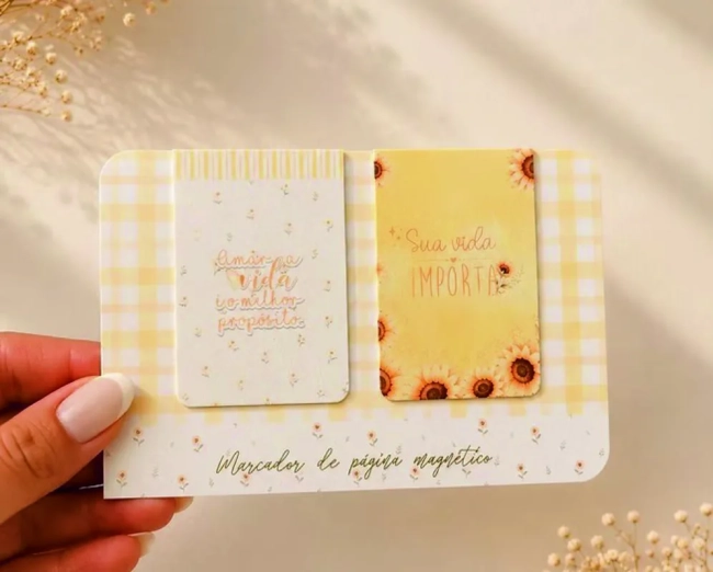 Marca Página Magnético - Setembro Amarelo
