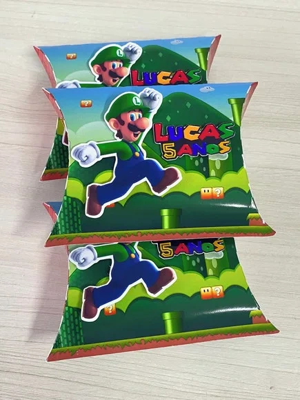 Kit 60 Lembrancinhas Mario Bros