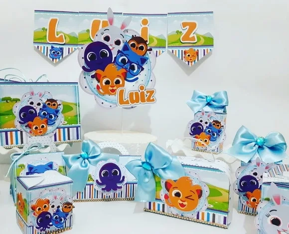 Kit 60 Lembrancinhas Bolofofo