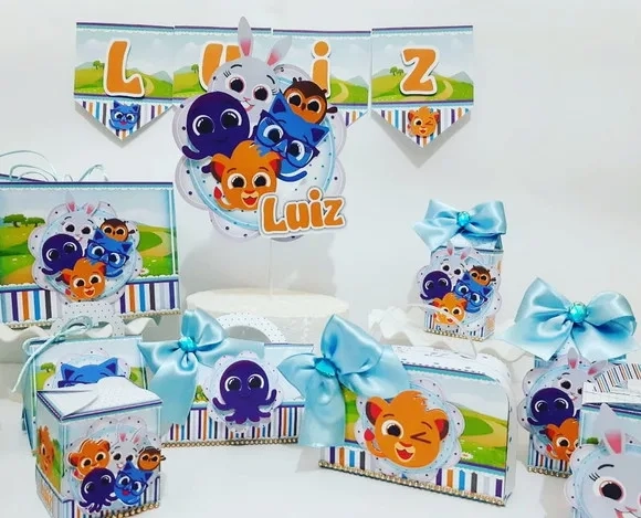 Kit 60 Lembrancinhas Bolofofo