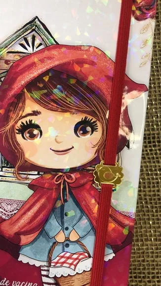 Caderneta de Saúde Personalizada - Chapeuzinho Vermelho