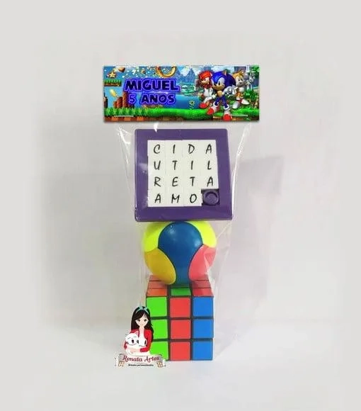 Kit Desafio Personalizado Sonic