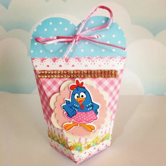 Kit 30 Lembrancinhas Galinha Pintadinha