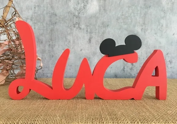 Letras Decorativas Festa Mickey