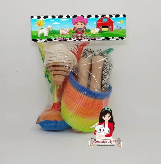 Kit Boa Infância Completo Tema Fazendinha Menina