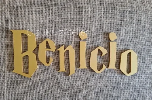 HARRY POTTER Letras Decorativas De Parede