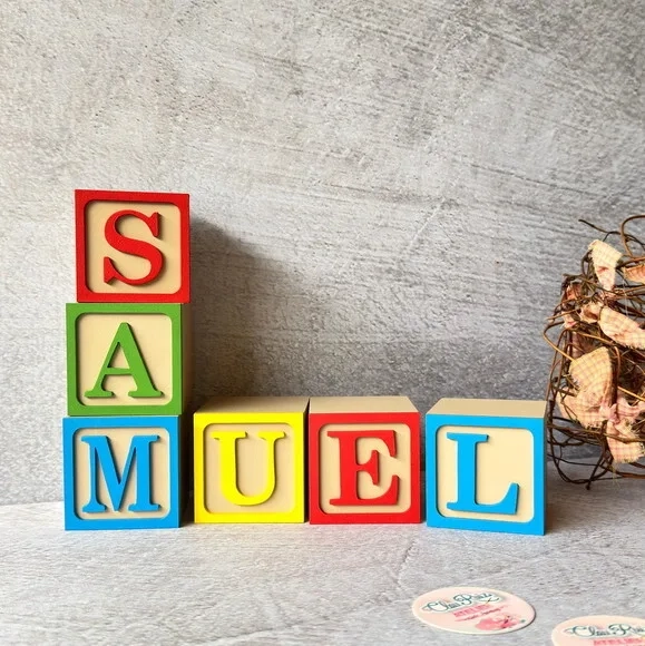 Cubos Personalizados Toy Story 6x6cm Decoração de Festa Infantil Quarto de Bebê
